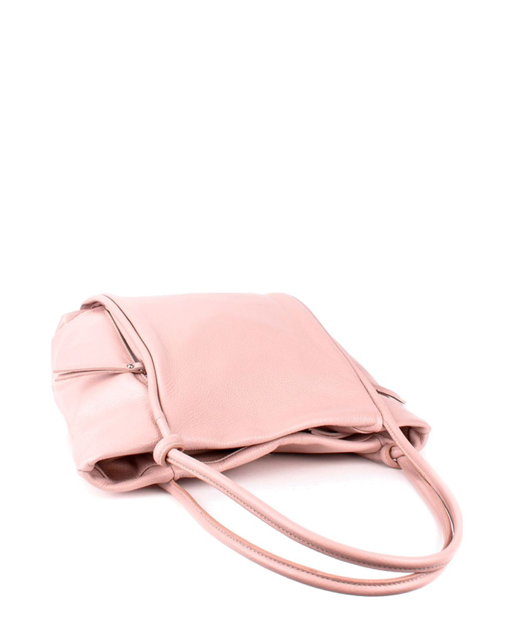 Bolso de mano de piel italiana Quadra Rosa