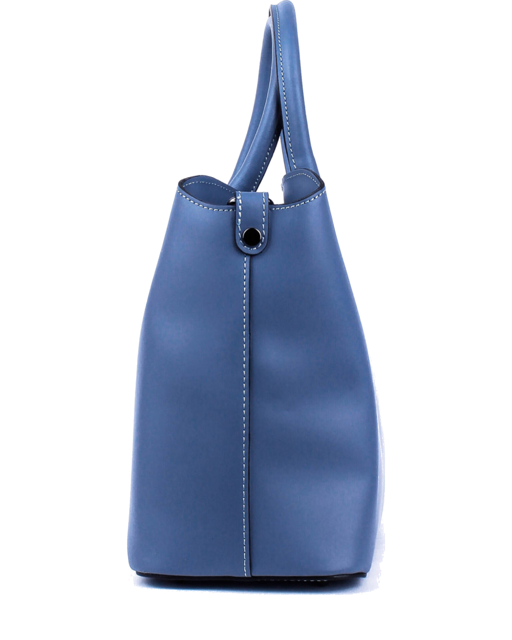Bolso Tote de piel italiana MOLTO Azul