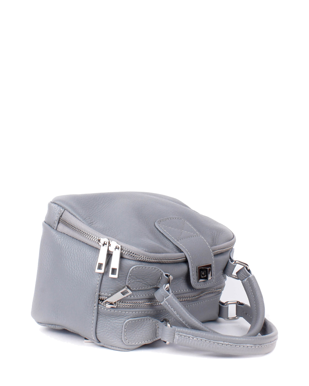 Bolso de mano de piel italiana ARMSTRONG Gris