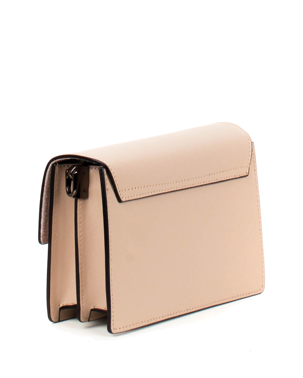 Bandolera de piel italiana Gris 4701-52-31