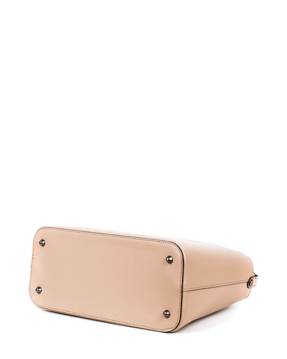 Bolso Tote de piel italiana MOLTO Beige