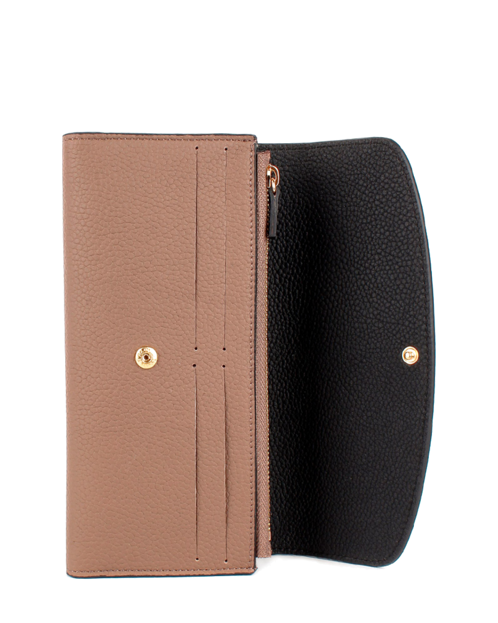 Cartera de piel italiana Gris 805-213.281