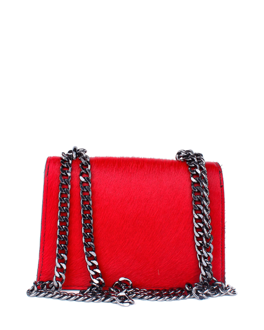 Bandolera de piel italiana Negro 3940-0512-151