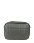 Bandolera de piel italiana Gris 2843-27-37