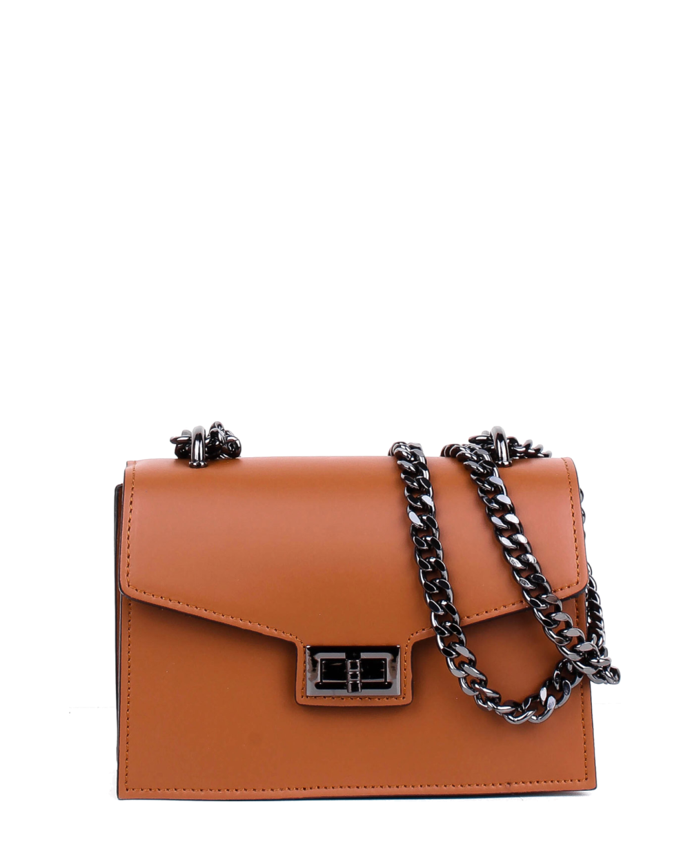 Bandolera de piel italiana Rojo 3940-45-31