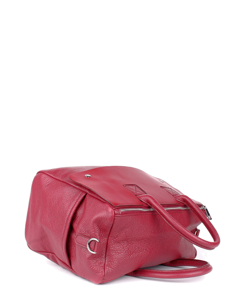 Bolso de mano de piel italiana Desireless Burgundy