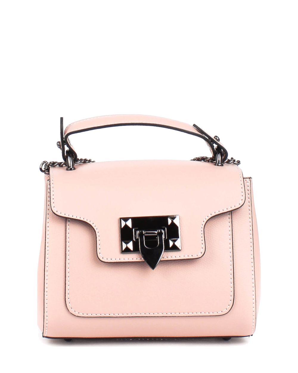 Bolso de mano de piel italiana MASSIG Beige