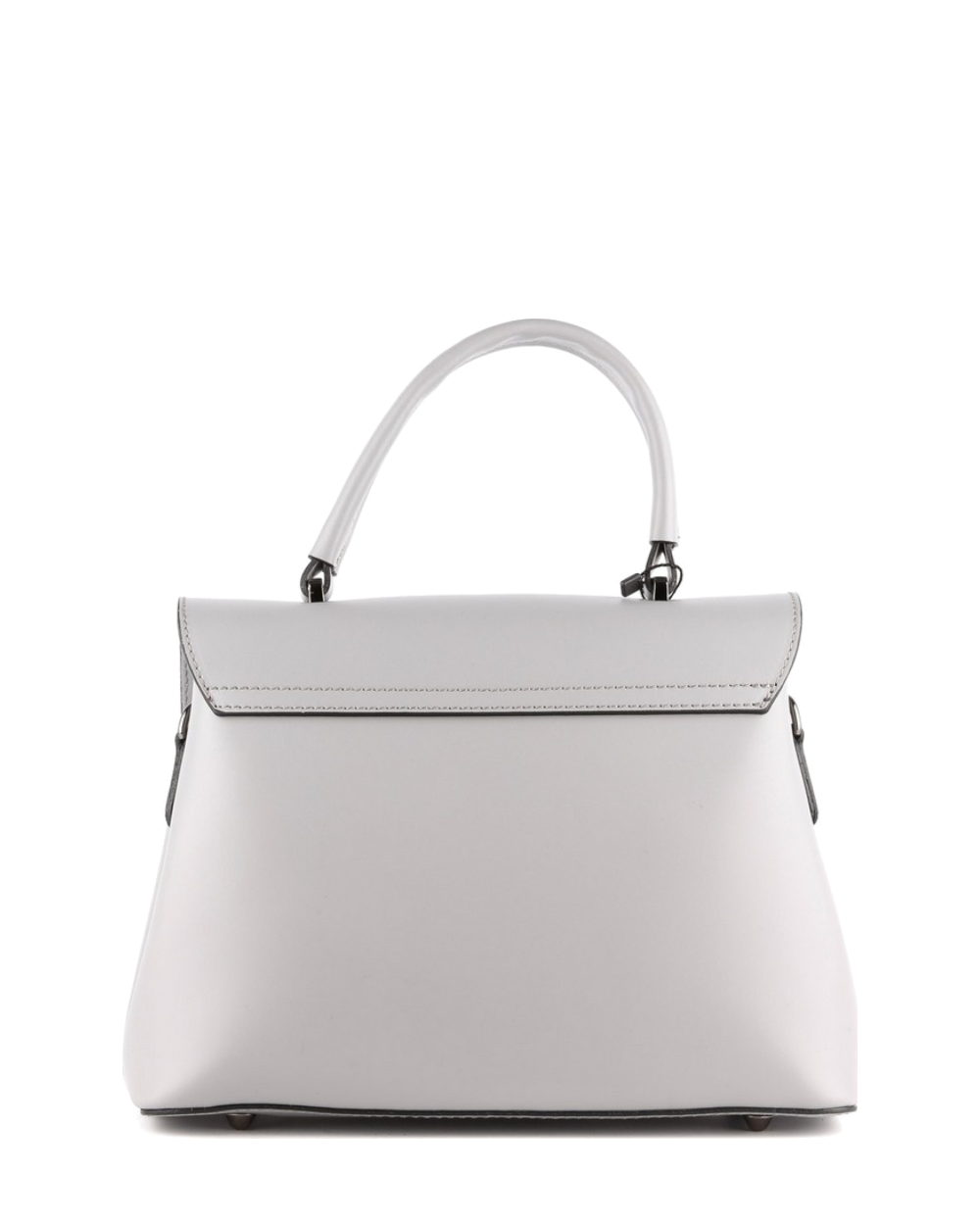 Bolso de mano de piel italiana STOCATTO Gris