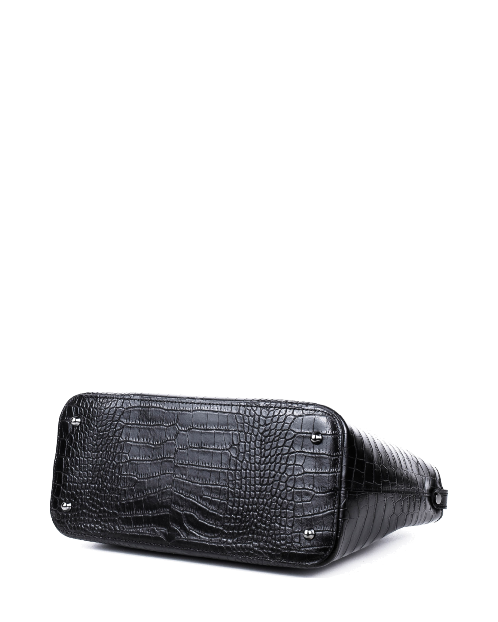 Bolso Tote de piel italiana MOLTO Negro