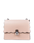Bandolera de piel italiana Gris 7911-52-31