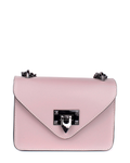 Bandolera de piel italiana Gris 2108-52-31