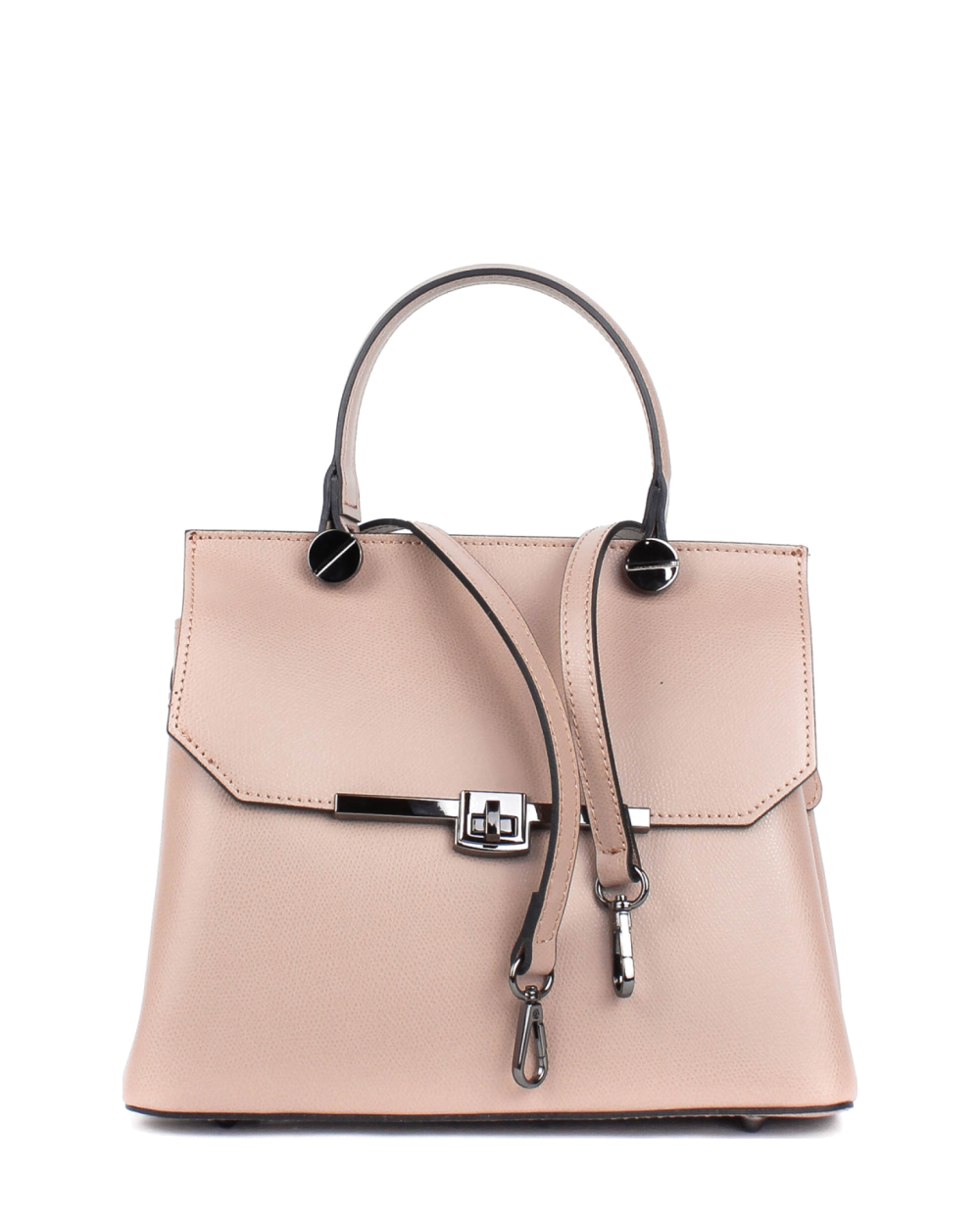 Bolso de mano de piel italiana ALTO Beige