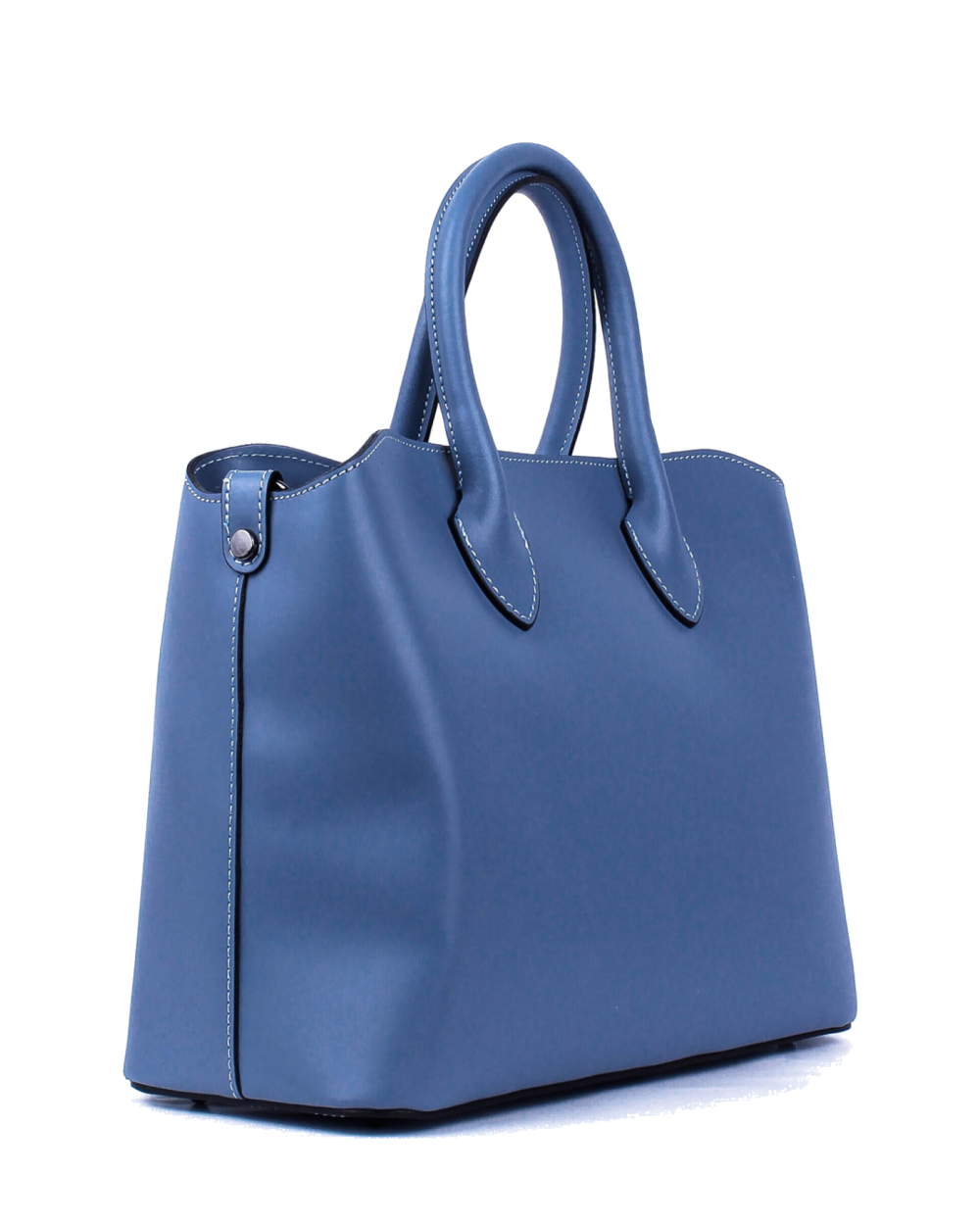 Bolso Tote de piel italiana MOLTO Azul