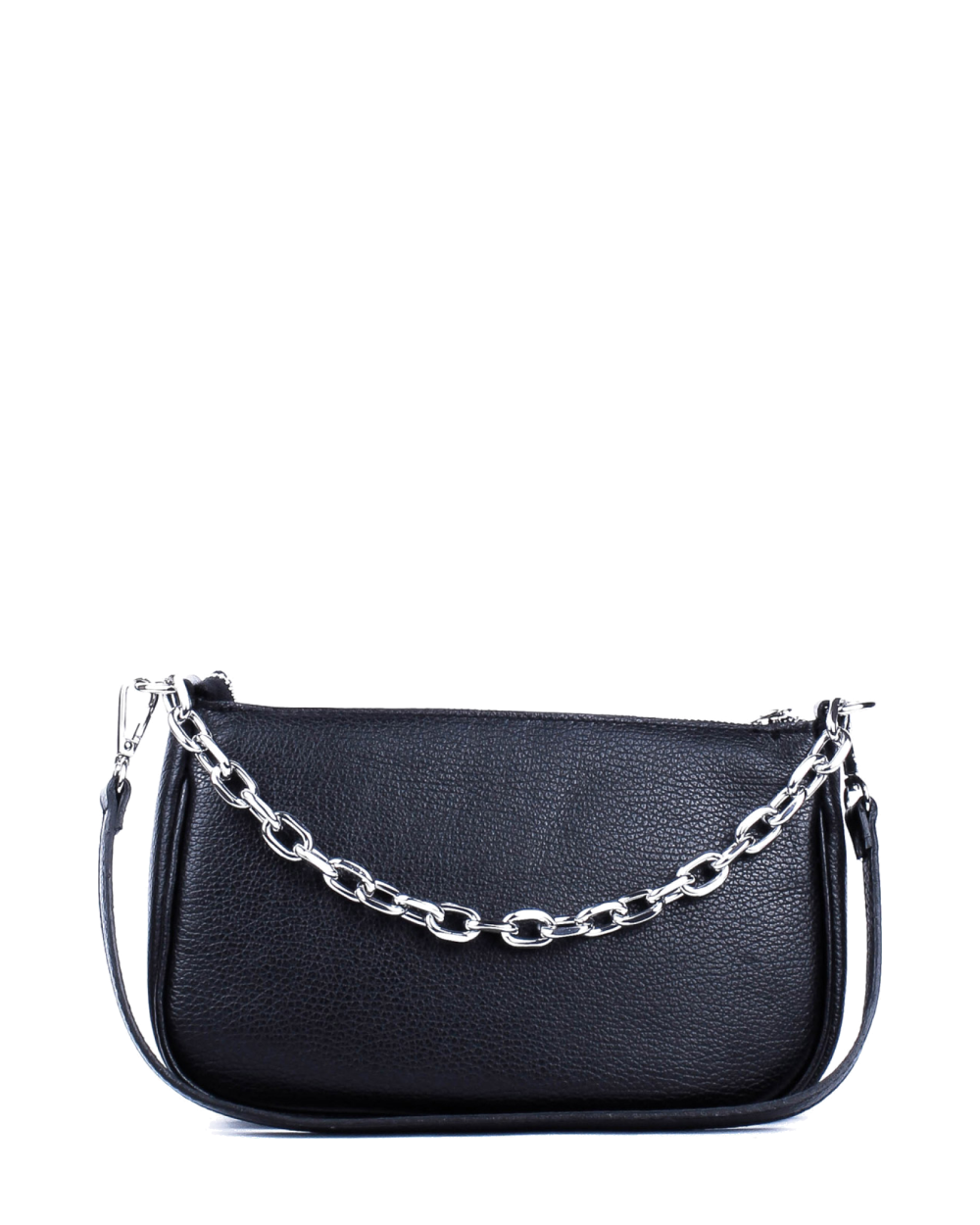 Bandolera de piel italiana Negro 4277-05-32