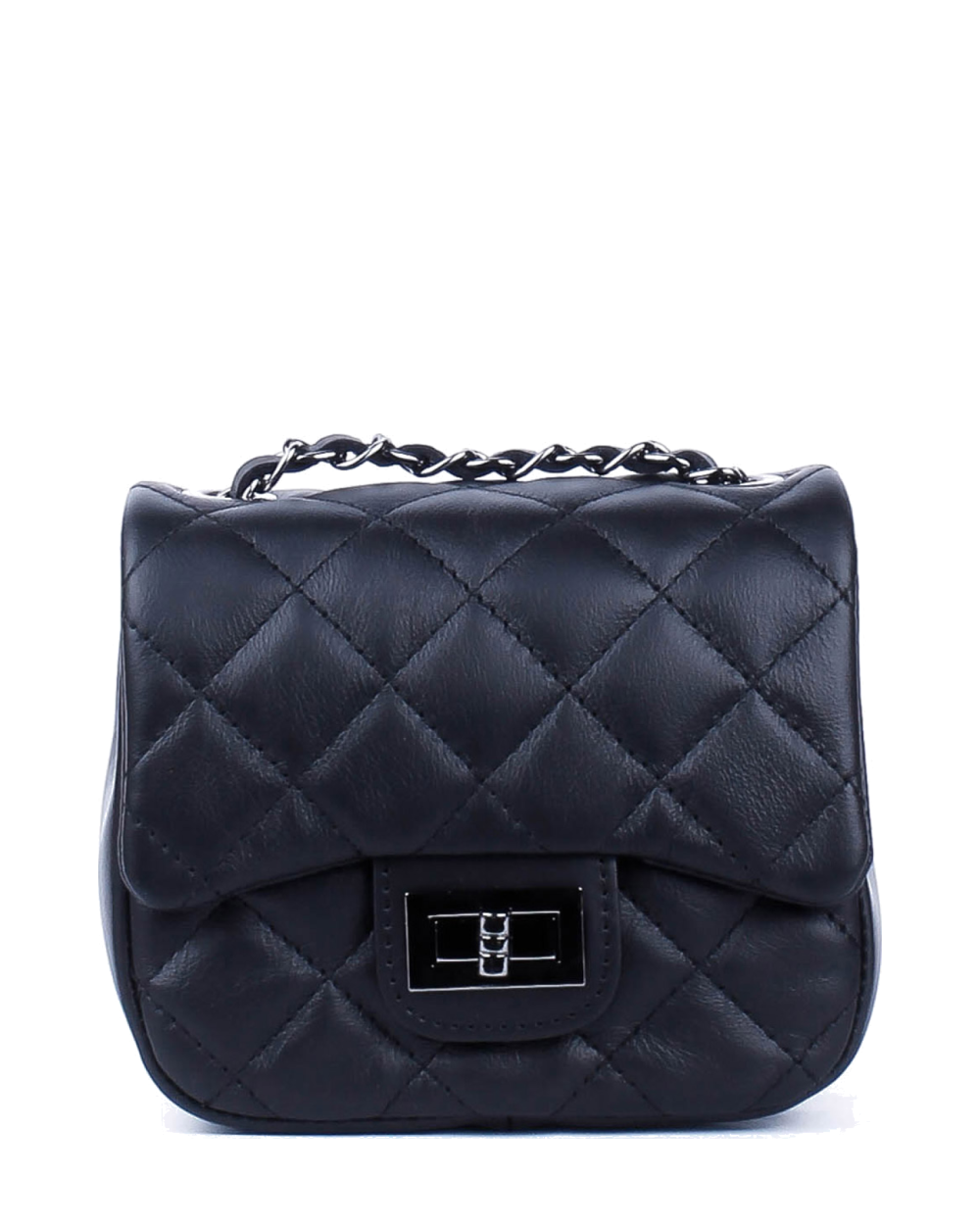 Bandolera de piel italiana Negro 5823-05-37