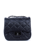 Bandolera de piel italiana Negro 5823-05-37