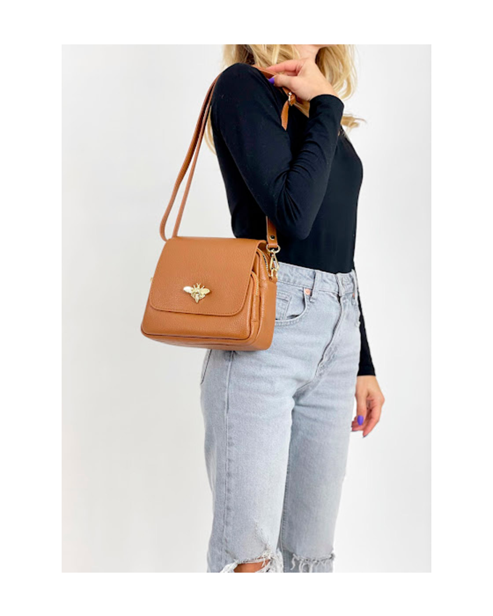 Bandolera Armonico Marrón