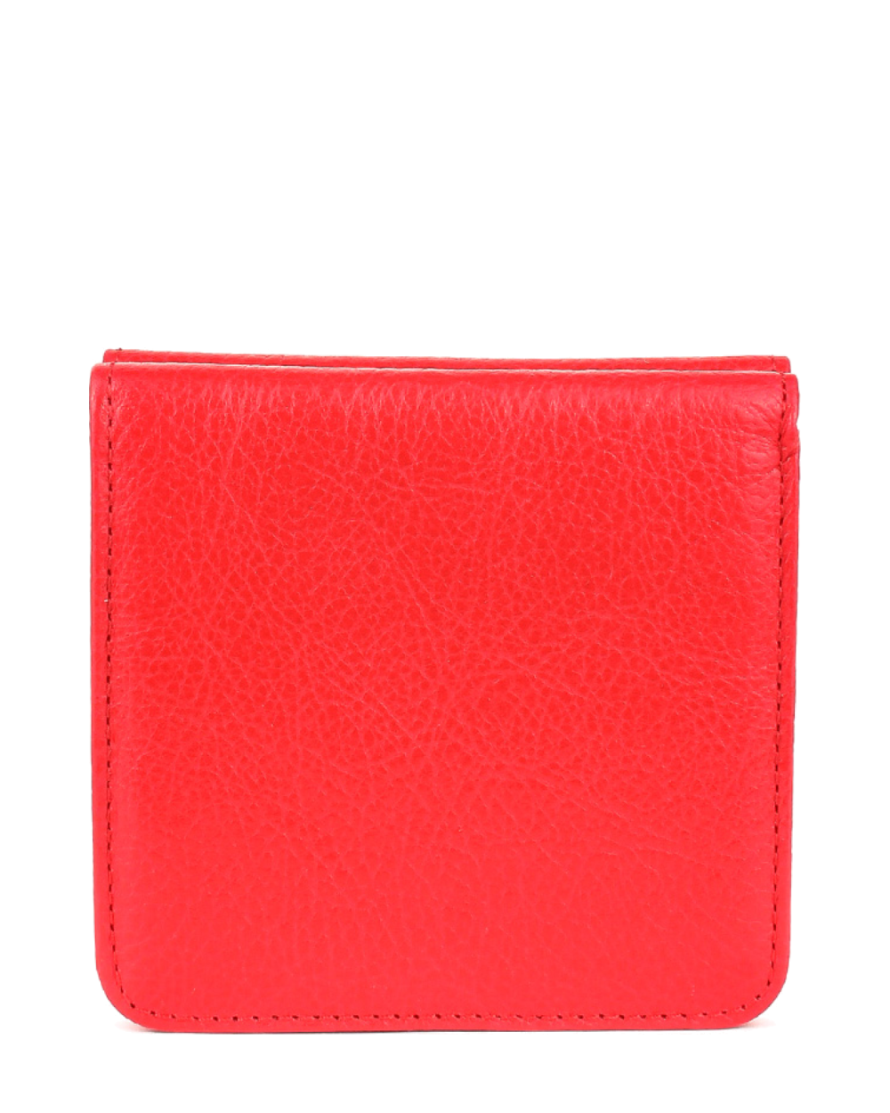 Cartera de piel italiana Rojo 1106-46