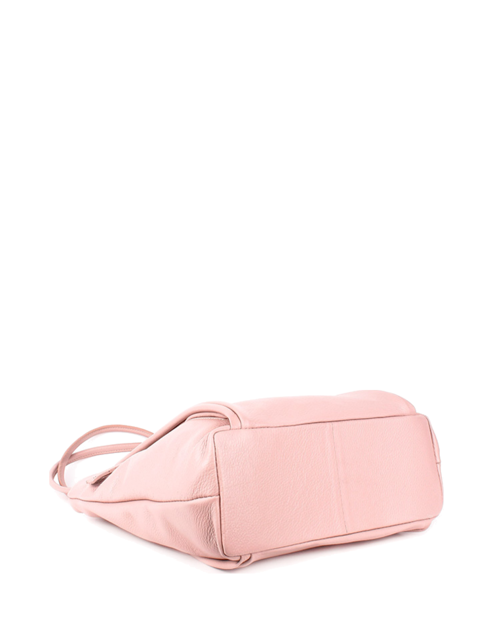 Bolso de mano de piel italiana Quadra Rosa