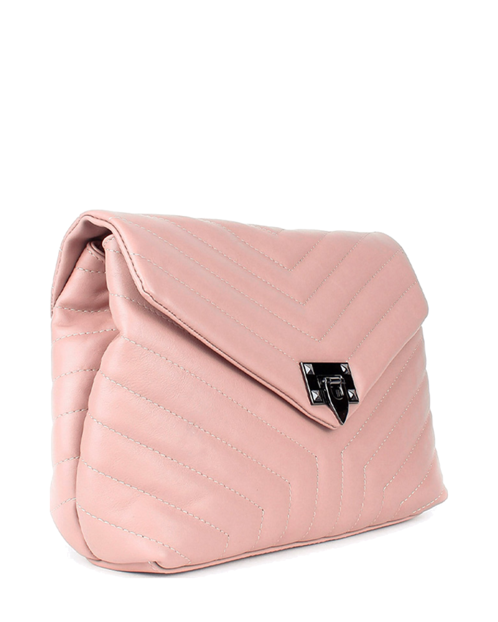 Bandolera de piel italiana Gris 5816-52-37