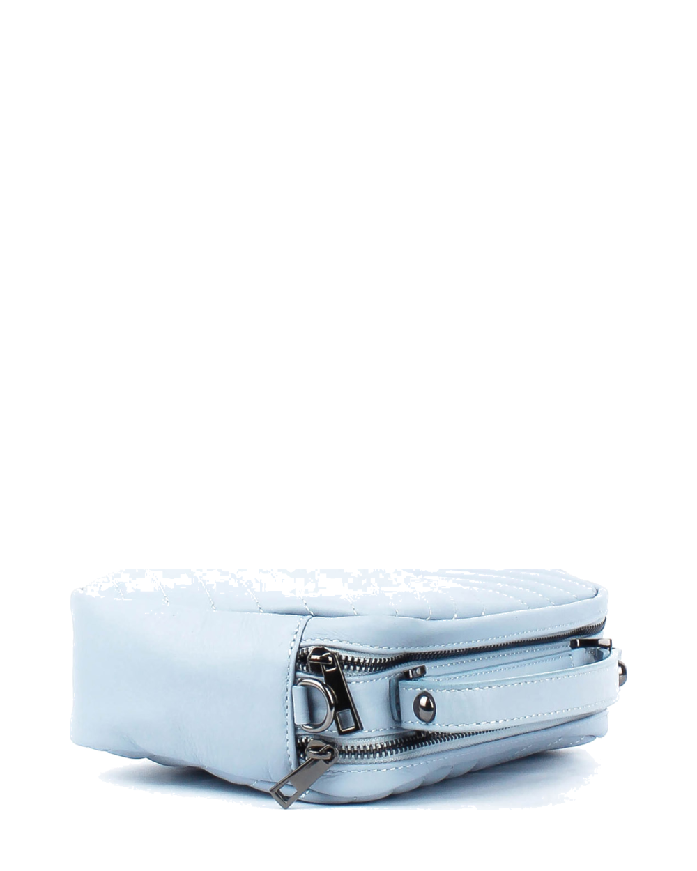 Bolso de mano de piel italiana SIOUXSIE Azul