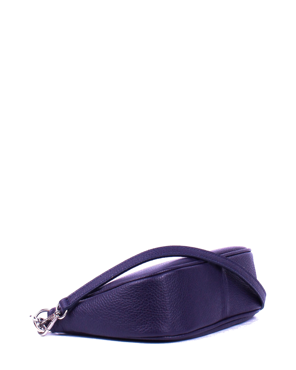 Bandolera de piel italiana Morado 4277-14-32
