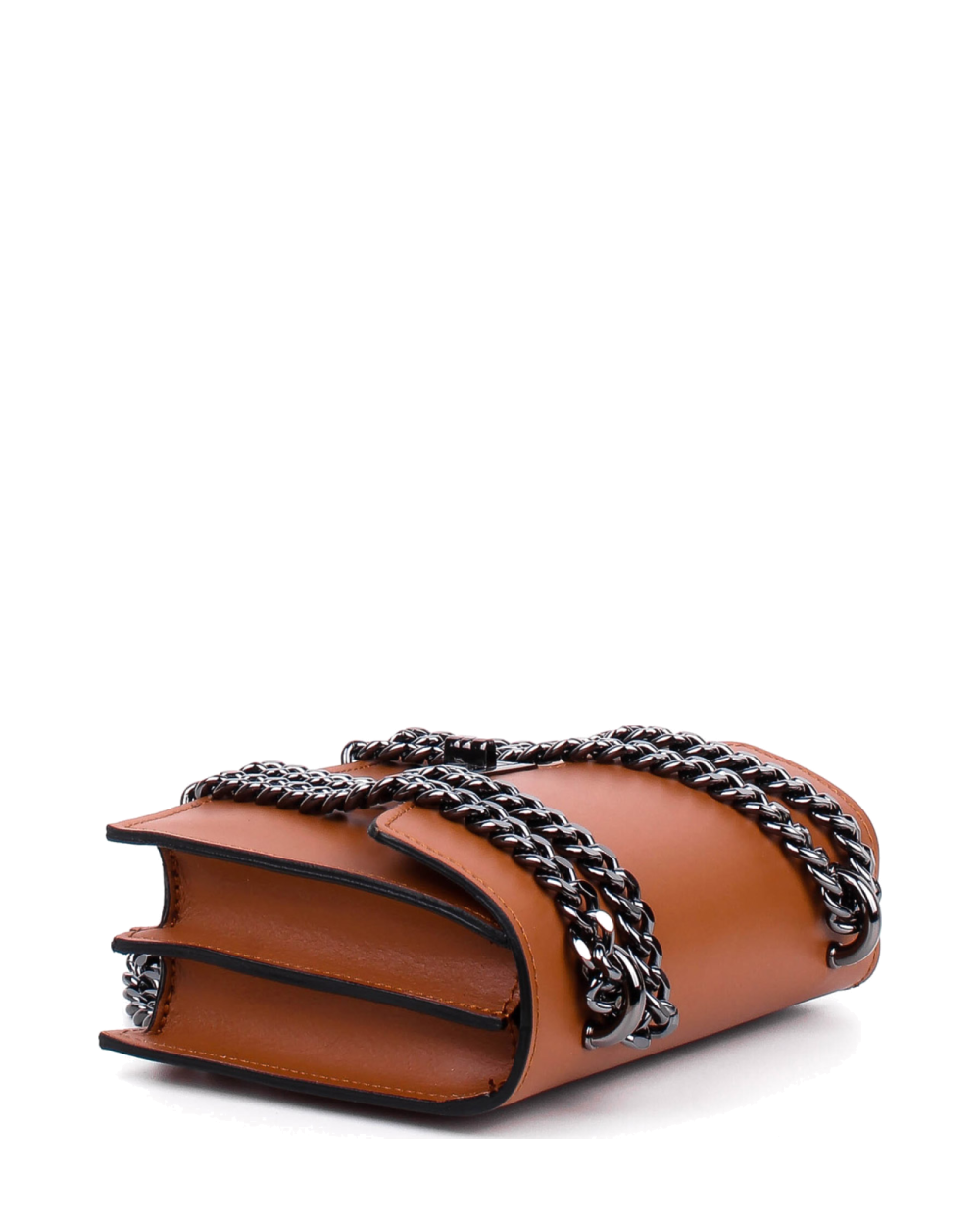 Bandolera de piel italiana Rojo 3940-45-31