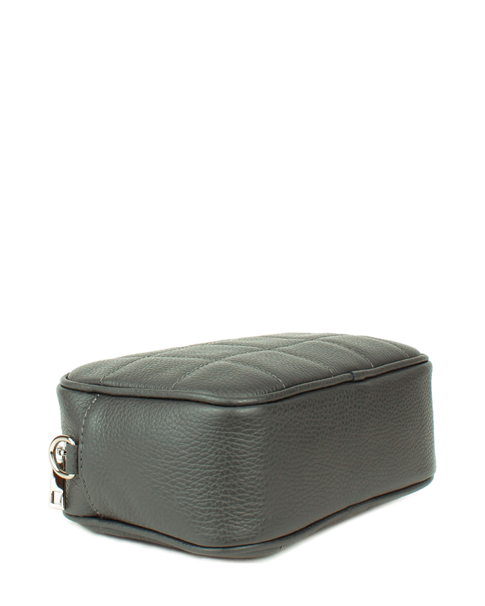 Bandolera de piel italiana Gris 2843-27-37