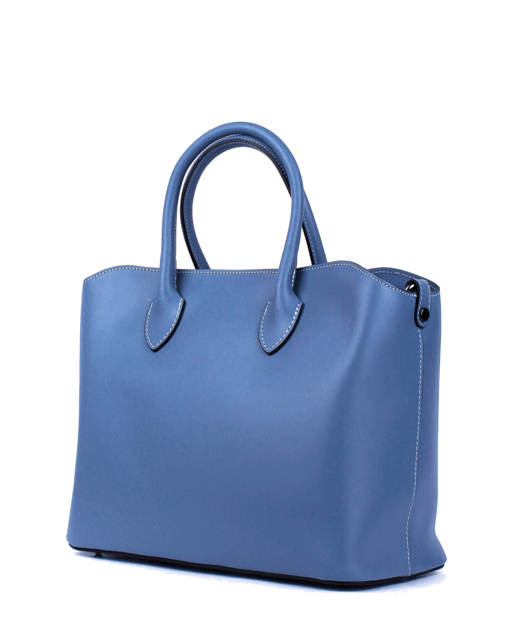 Bolso Tote de piel italiana MOLTO Azul