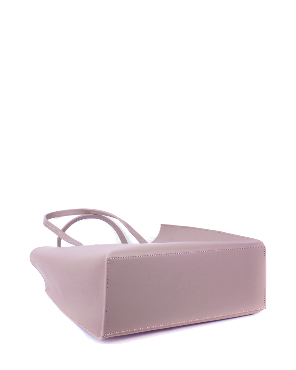 Shopper de piel italiana MARCIALE Rosa