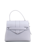 Bolso de mano de piel italiana DIVISI Gris