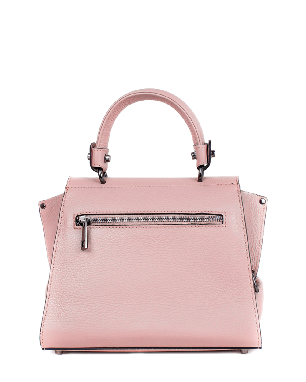 Bolso de mano de piel italiana GRAVE Beige