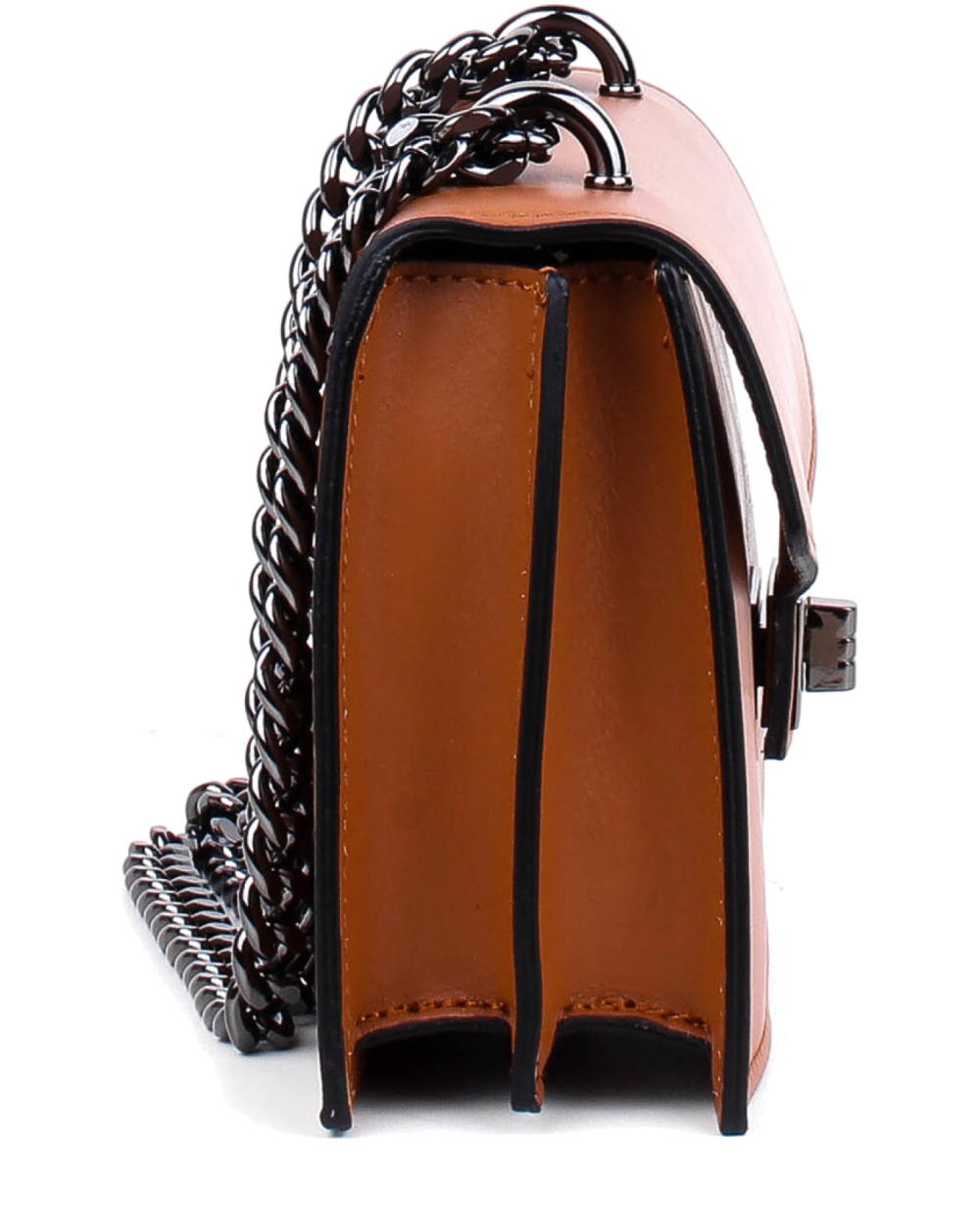 Bandolera de piel italiana Rojo 3940-45-31