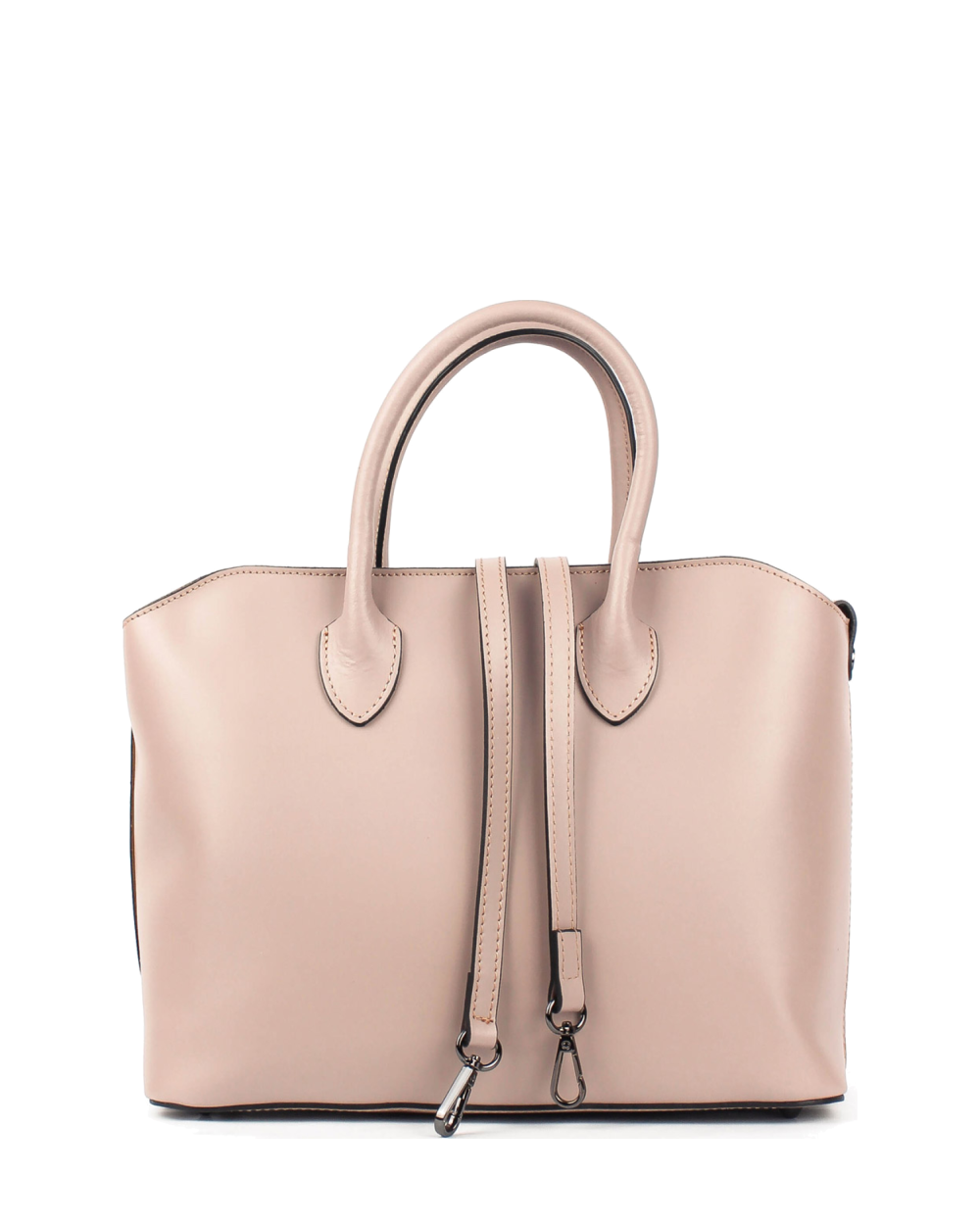 Bolso Tote de piel italiana MOLTO Beige