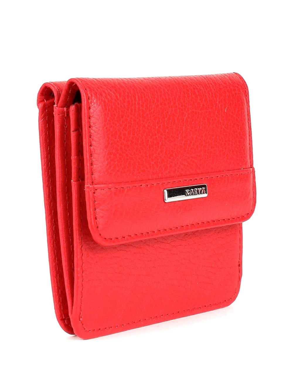 Cartera de piel italiana Rojo 1106-46