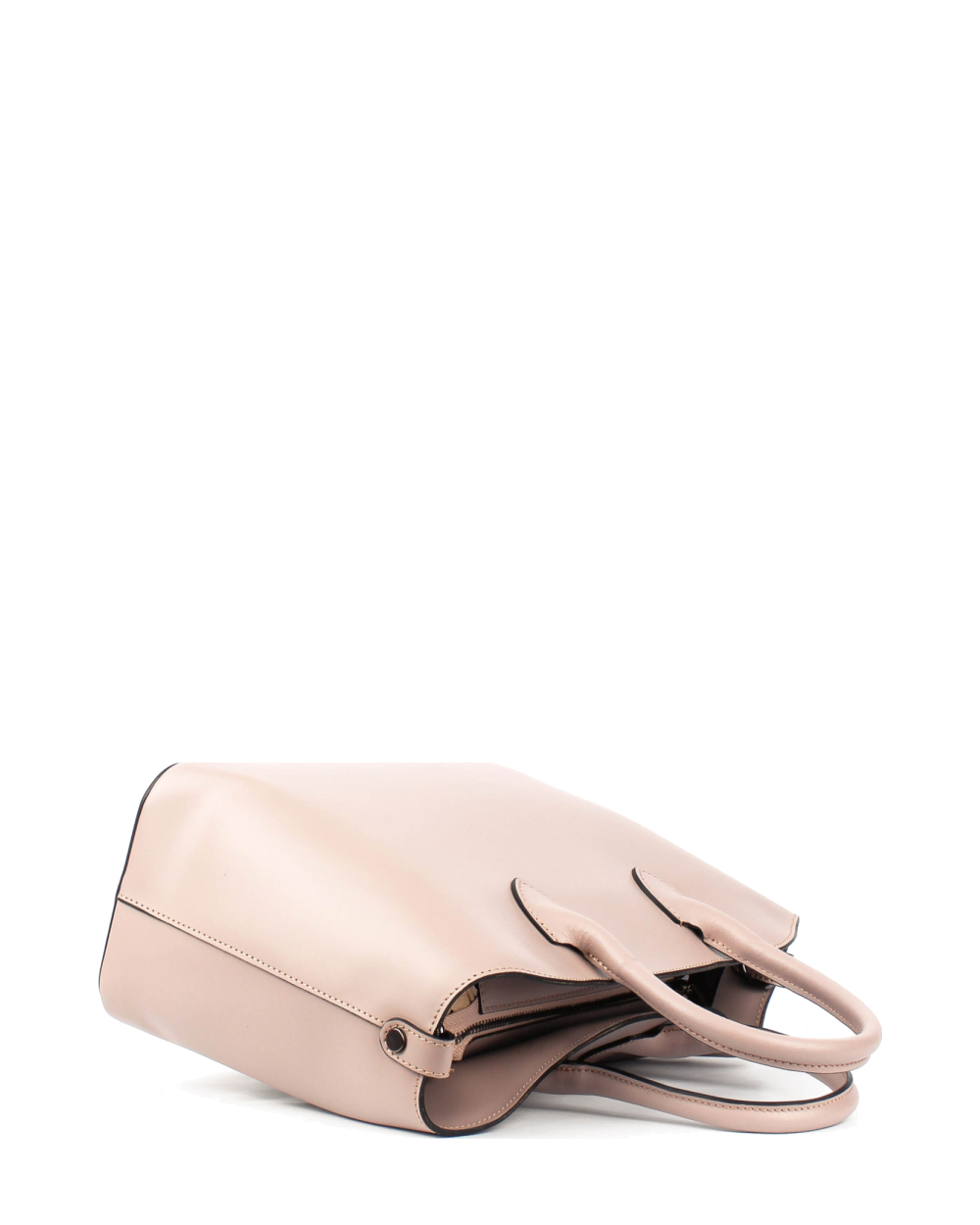 Bolso Tote de piel italiana MOLTO Beige