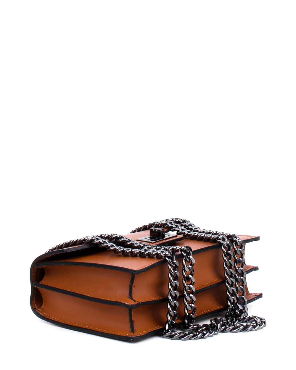 Bandolera de piel italiana Rojo 3940-45-31