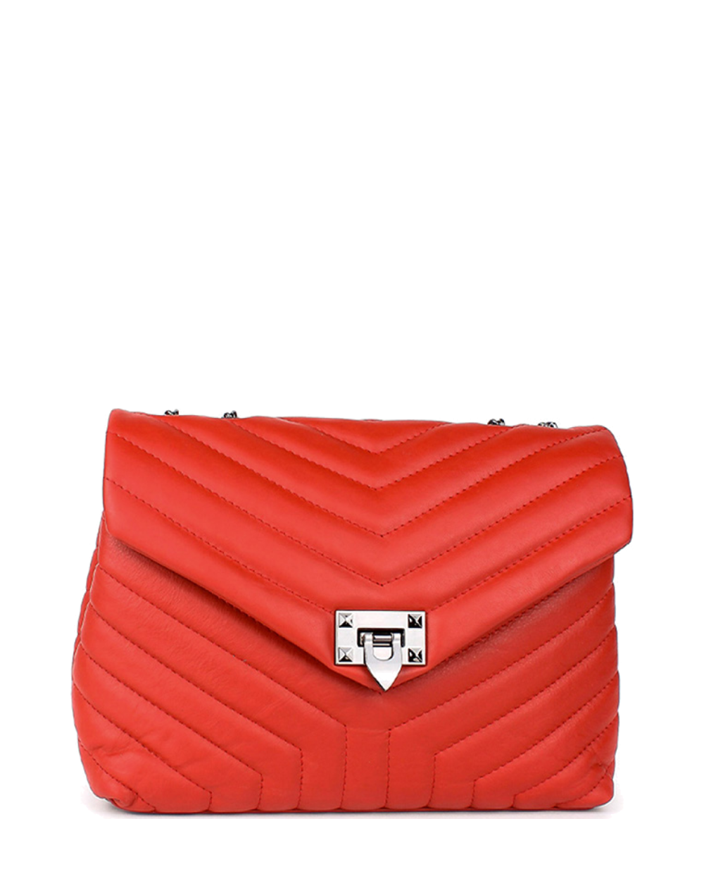 Bandolera de piel italiana Marrón 5816-122-37