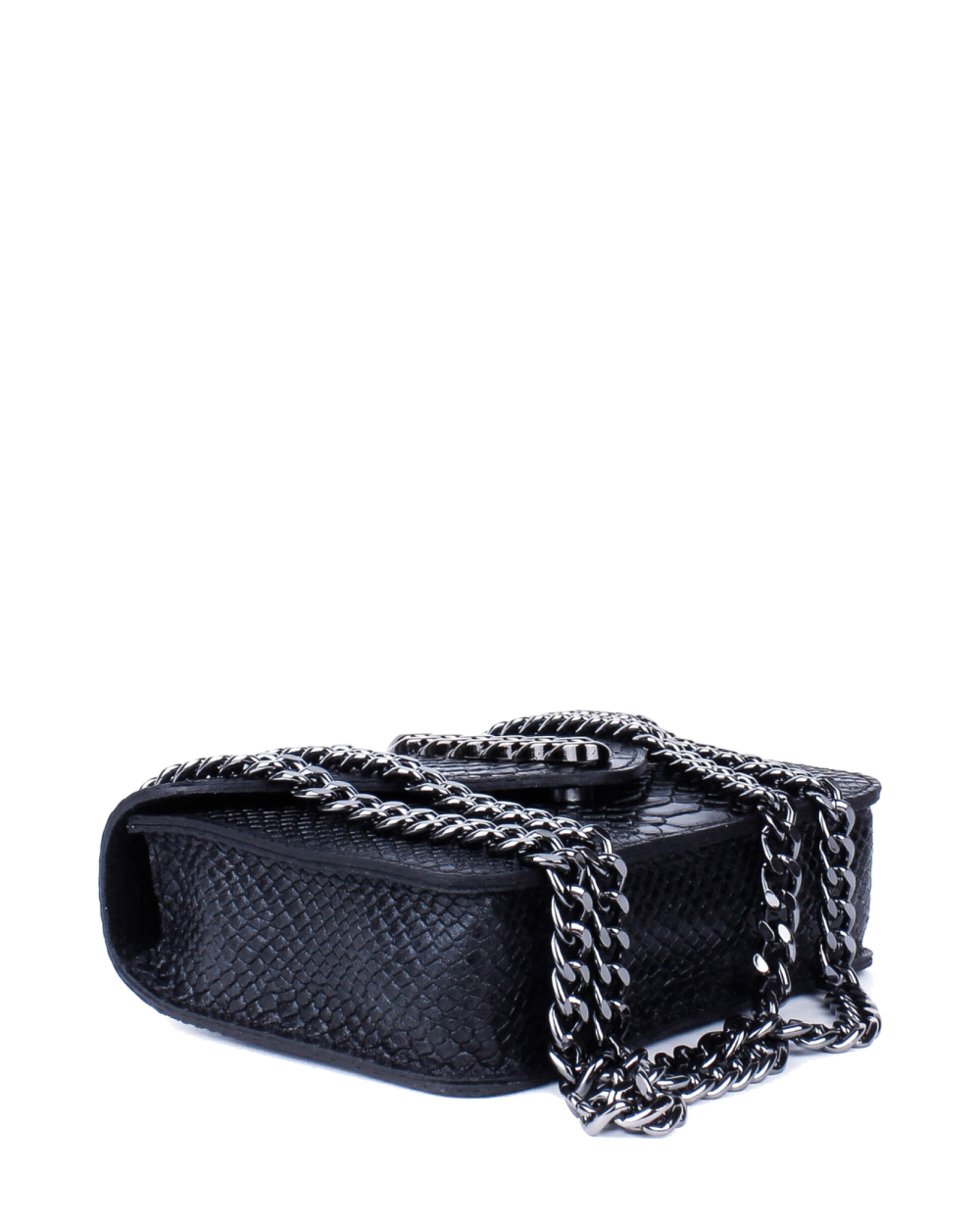 Bandolera de piel italiana Negro 5185-05-35