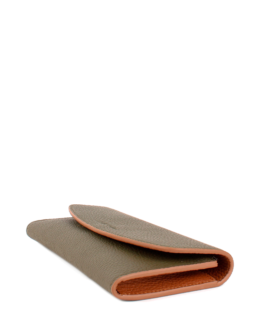 Cartera de piel italiana Verde 805-217.285