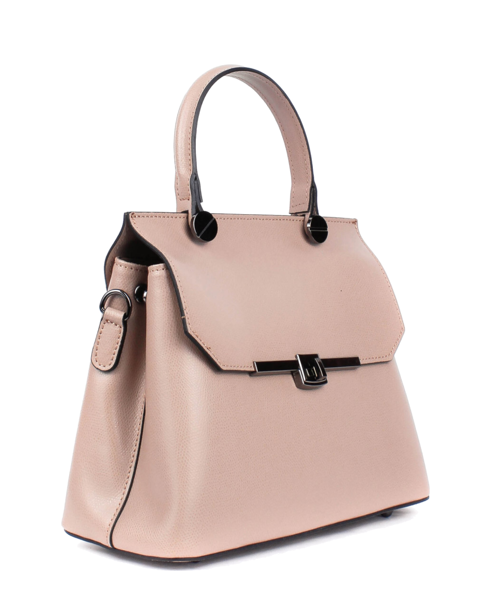 Bolso de mano de piel italiana ALTO Beige