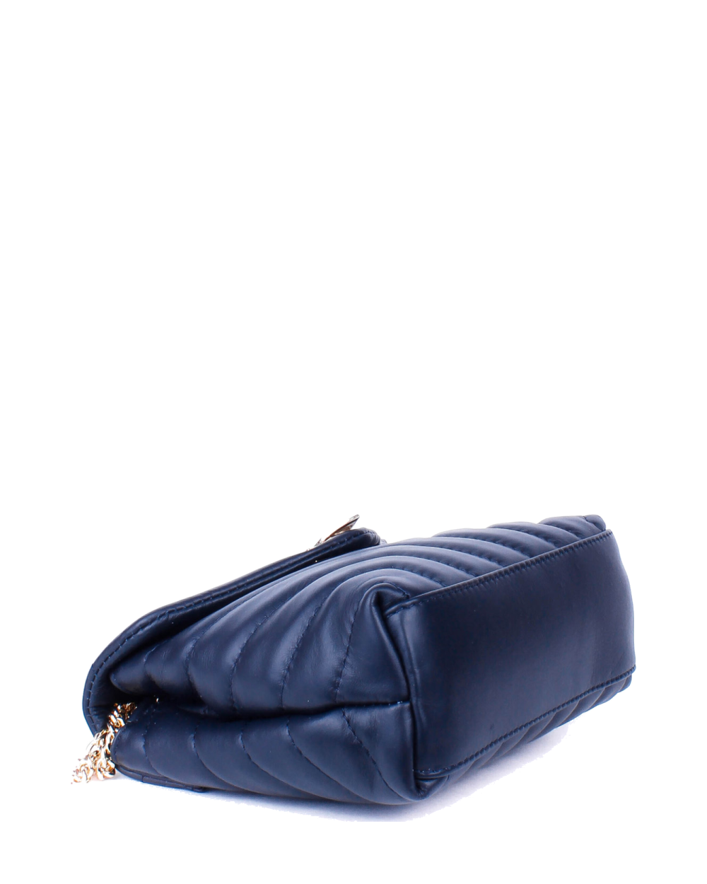 Bandolera de piel italiana Azul 5815-56-37