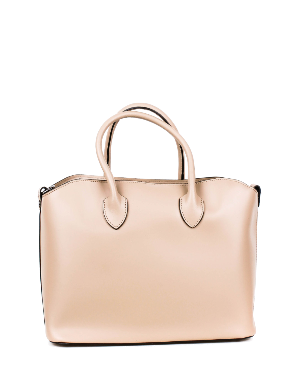 Bolso Tote de piel italiana MOLTO Beige