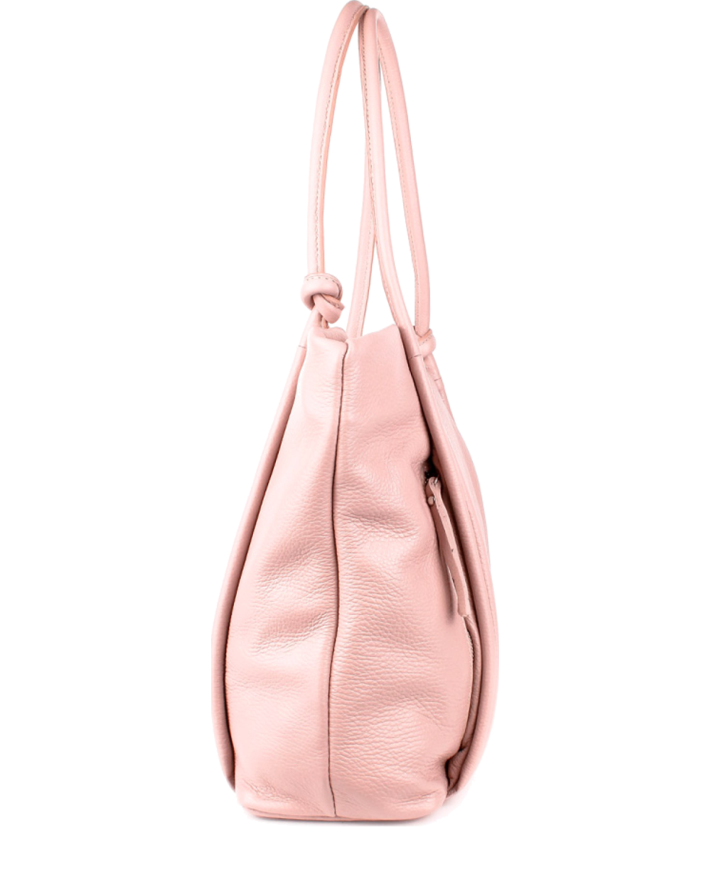 Bolso de mano de piel italiana Quadra Rosa