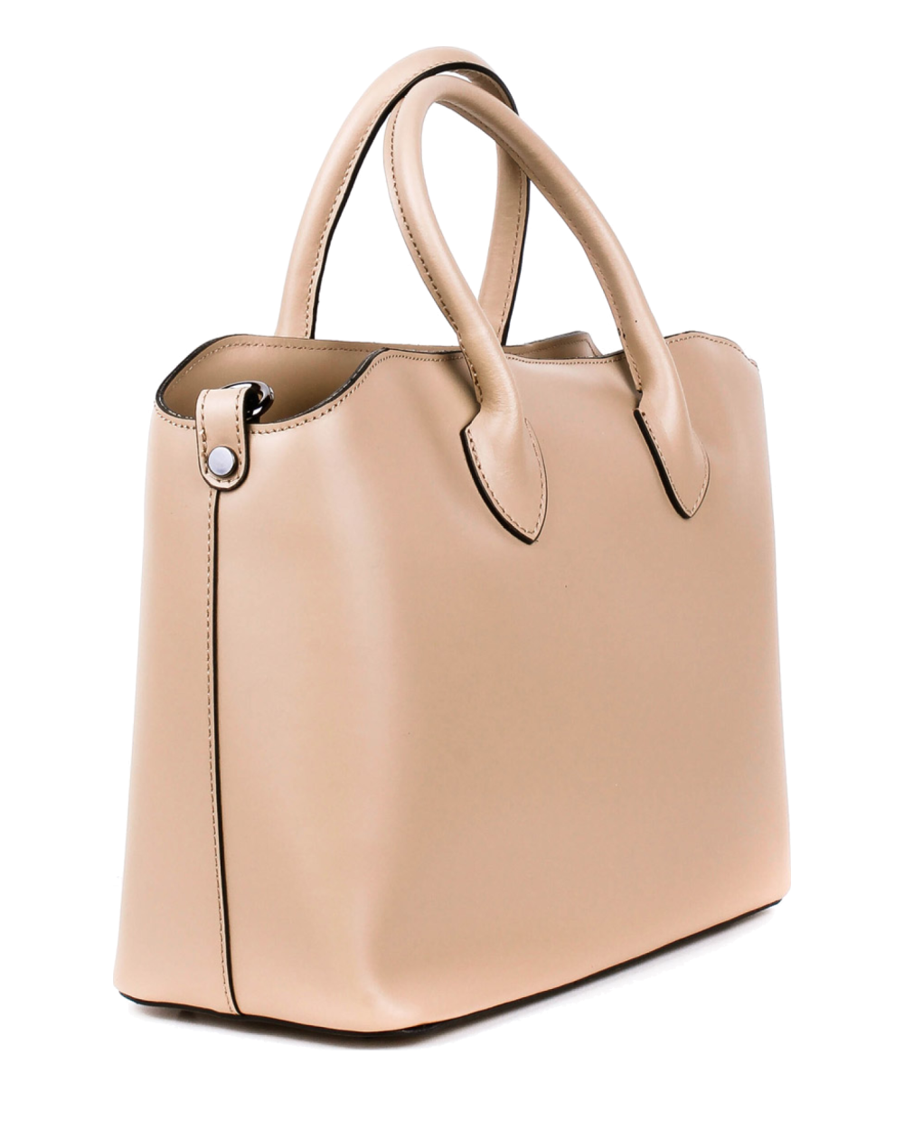 Bolso Tote de piel italiana MOLTO Beige